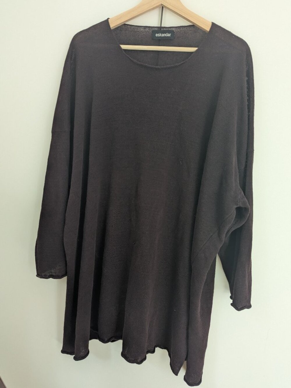 Eskandar linen knit tunic